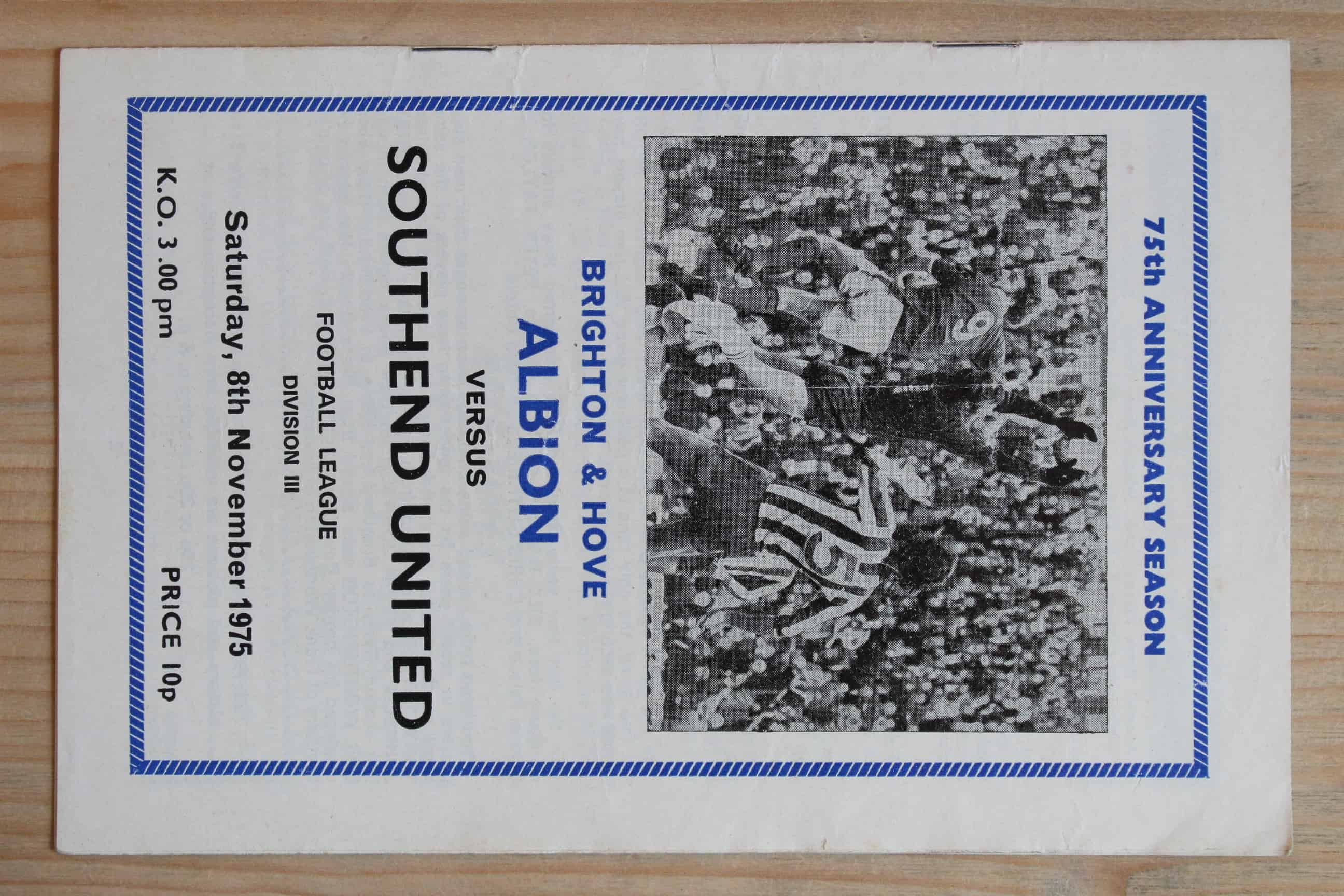 Brighton & Hove Albion FC v Southend United FC